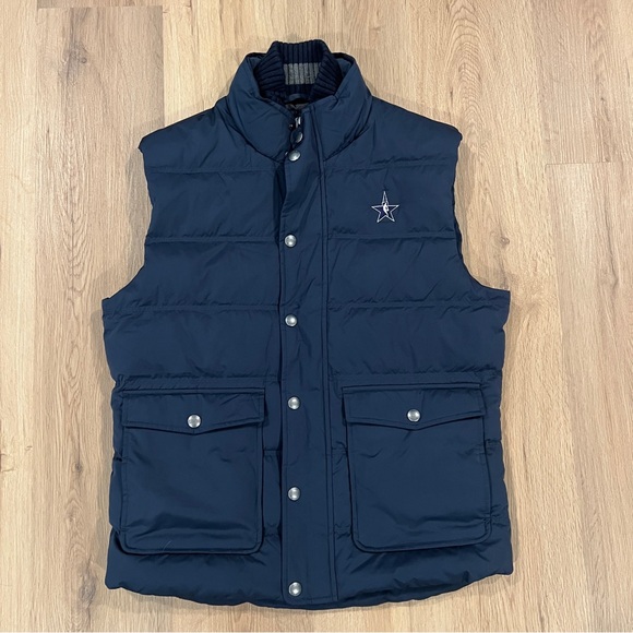 johnnie-O Dark Blue Quilted Vest - Picture 2 of 5